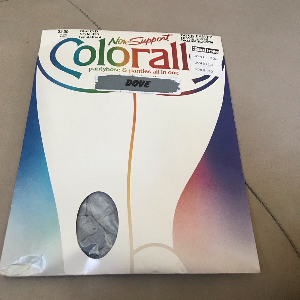 Color all’s Non-Support Pantyhose, Dove, Size C-D